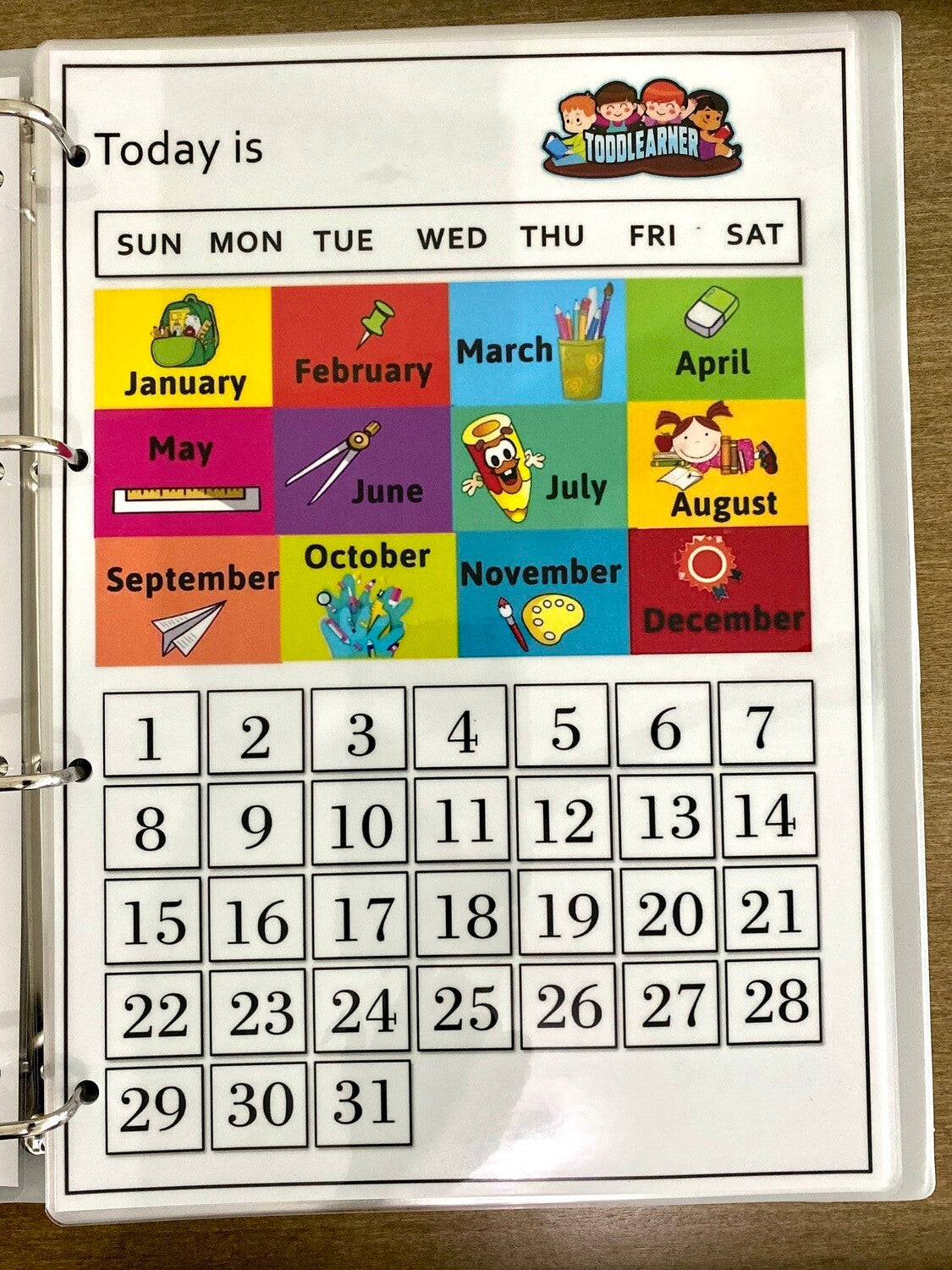 Level 2 Learning Binder for Kindergarten and Early Education: Reading, Writing, and Activity Worksheets