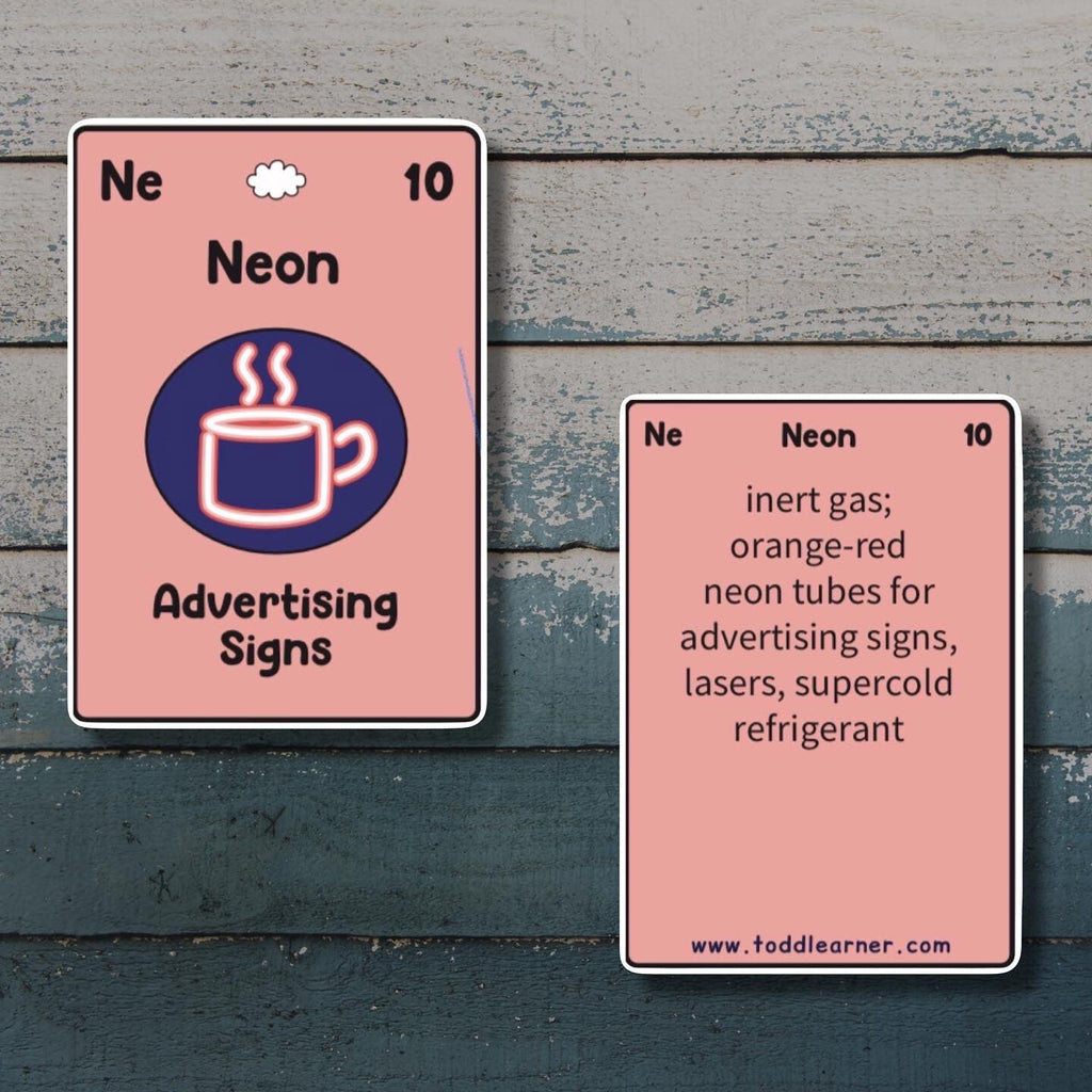 "Master the Periodic Table: Fun and Easy Flash Cards for Learning Elements"