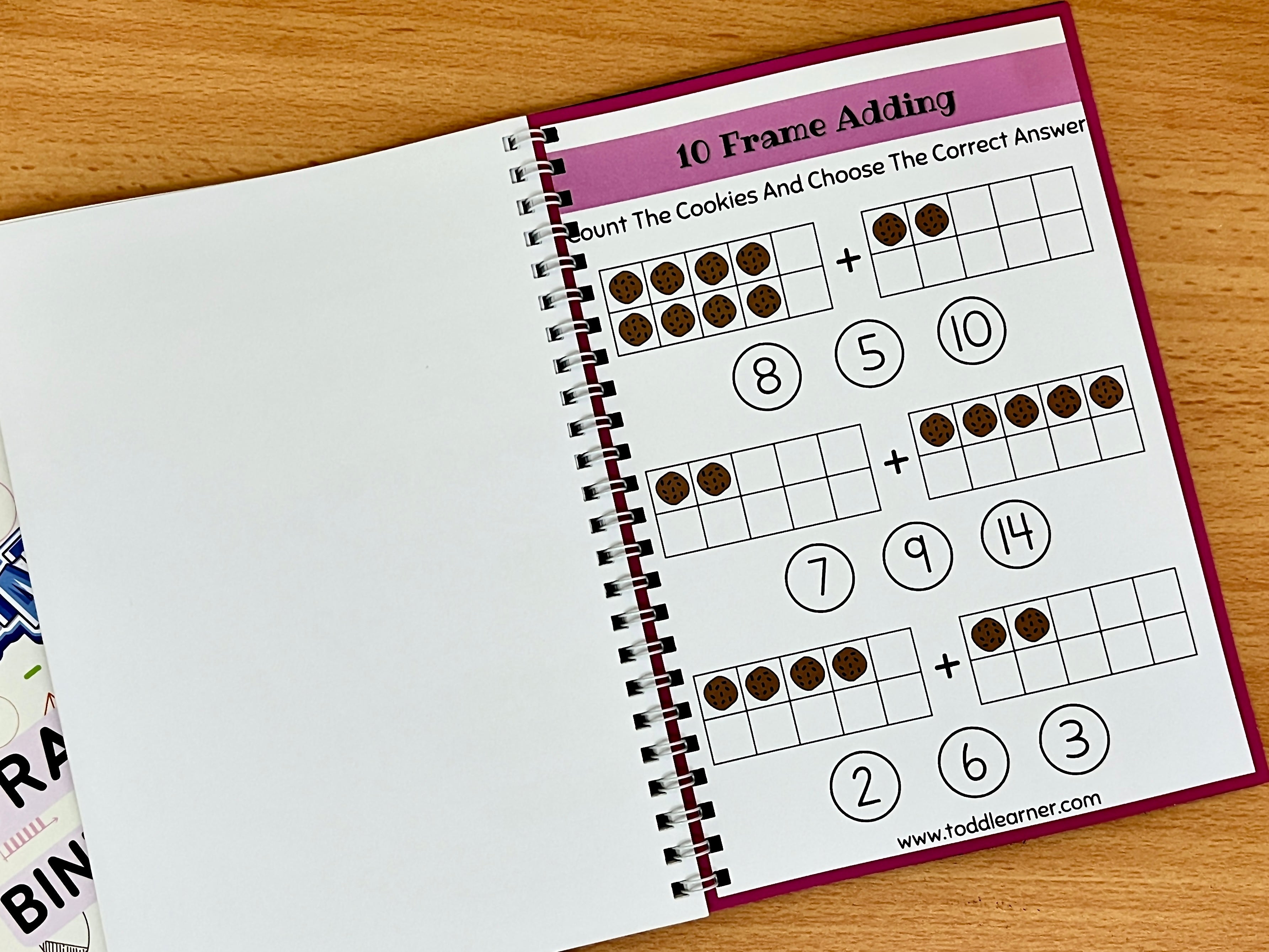 Math Addition and Subtraction Practice Set for Kids