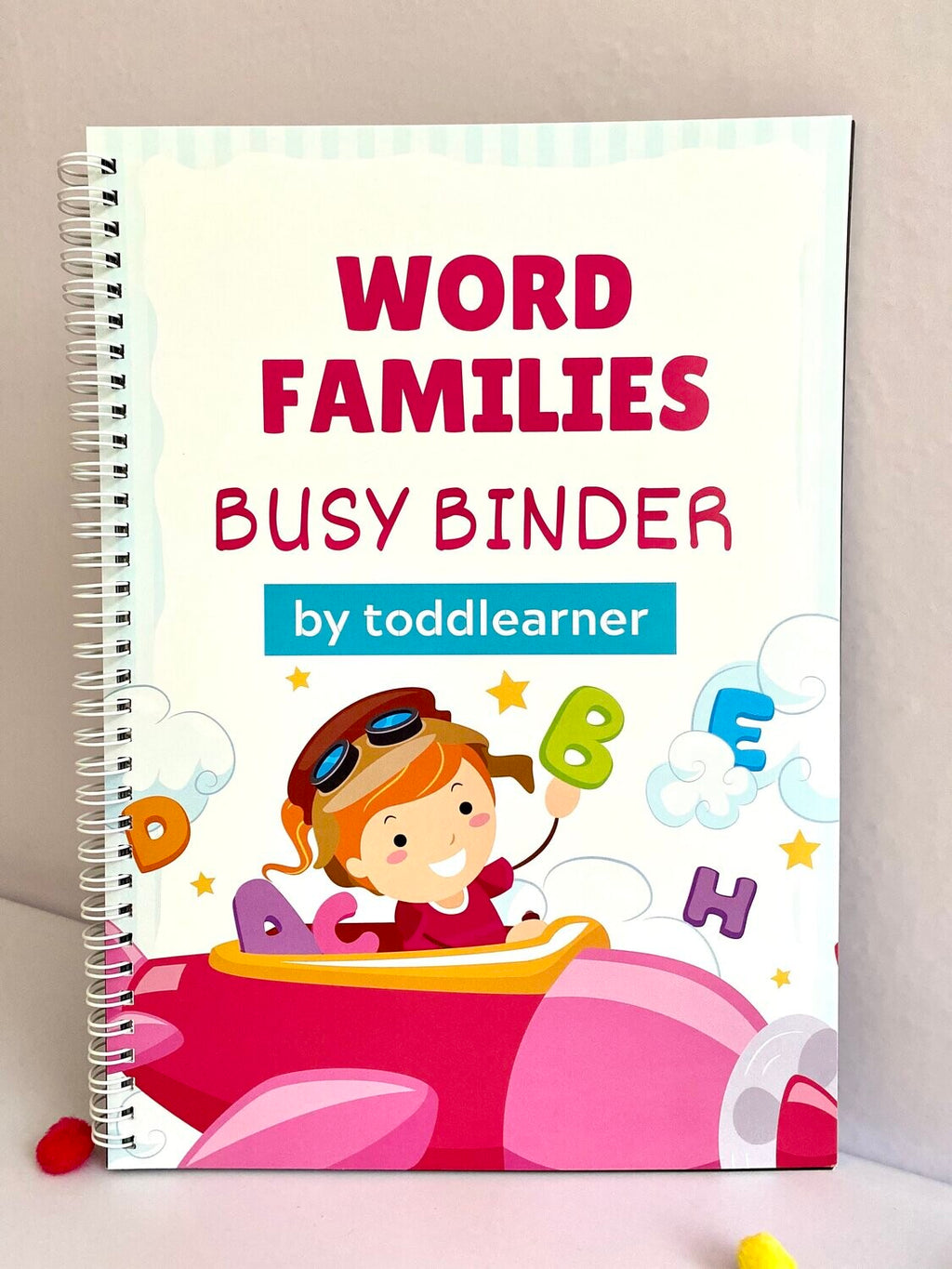 Word Families Learning Book for Kids: Build Early Reading and Phonics Skills