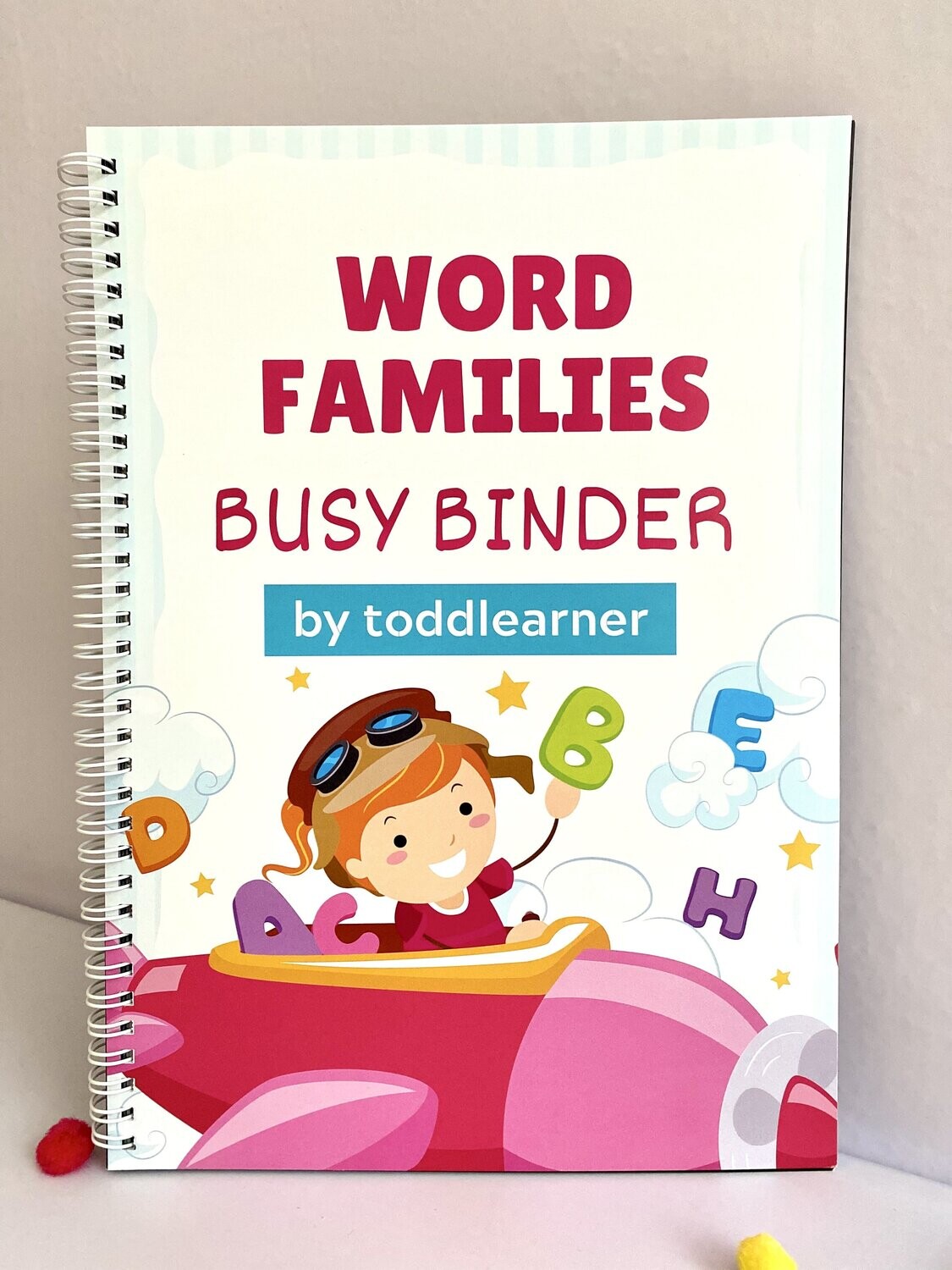 Word Families Learning Book for Kids: Build Early Reading and Phonics Skills