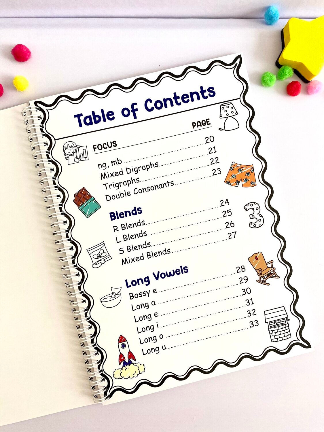 Deals @199 - Phonics Learning Workbook for Kids: Fun Coloring Activities to Master All Phonics Sounds