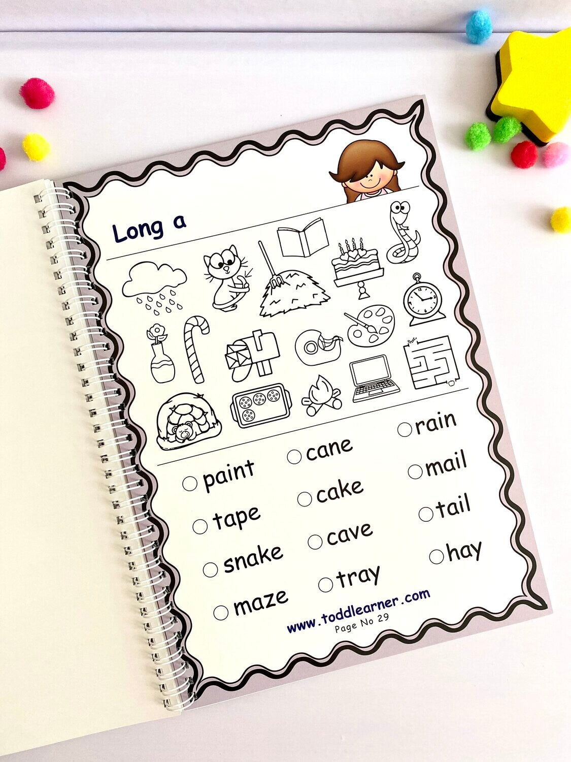 Deals @199 - Phonics Learning Workbook for Kids: Fun Coloring Activities to Master All Phonics Sounds