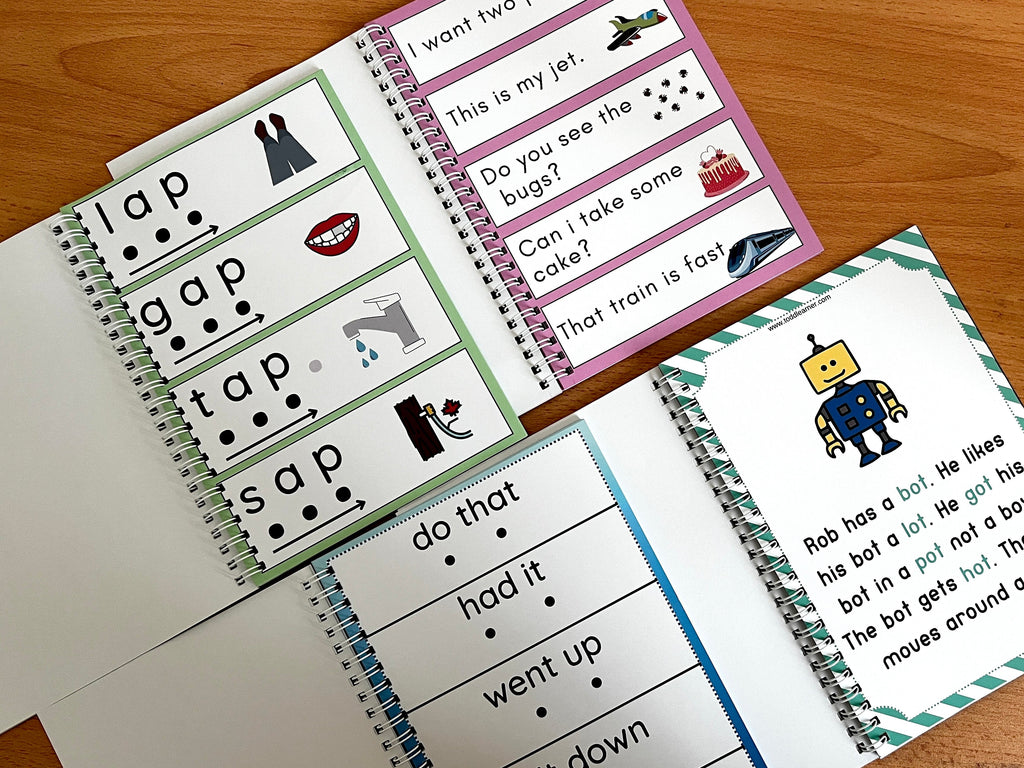 English Early Readers Reading Fluency Books for Kids. 4 Levels