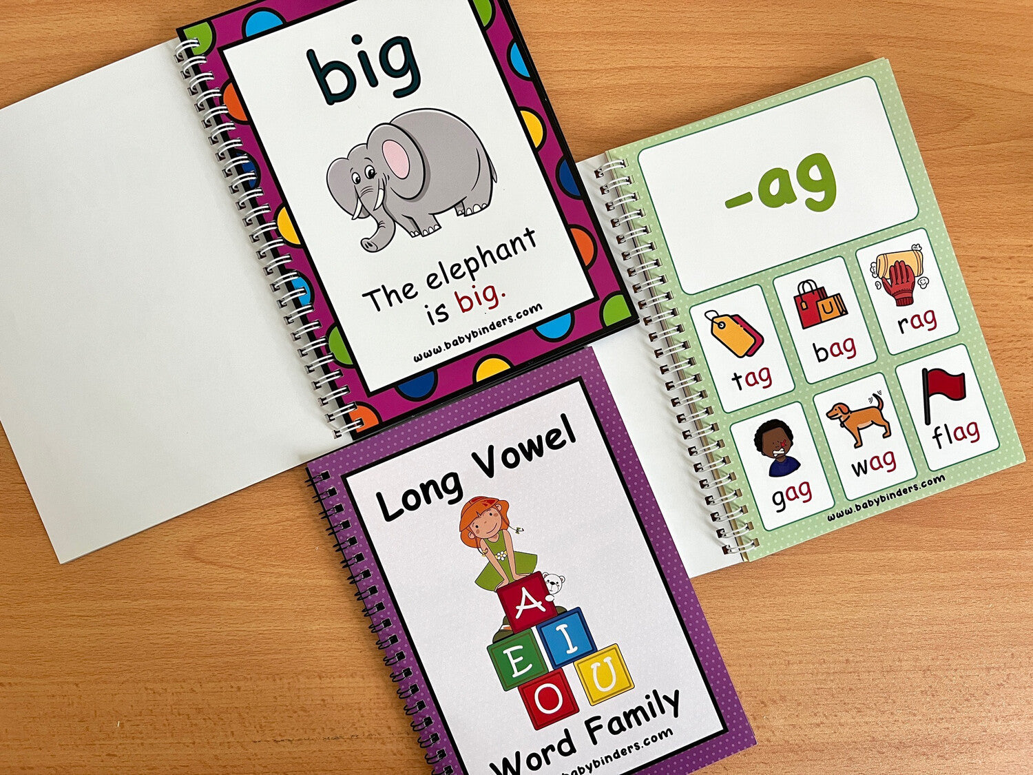 Learn to Read English Bundle for Kindergarten Kids: Set of 3 Books Covering Short Vowels, Long Vowels, and Sight Words (Ages 3–5)