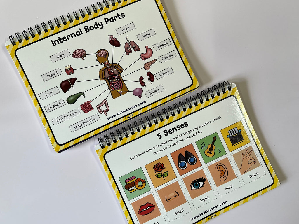 Learning Life Science Part 1 and Part 2 Bundle for Children