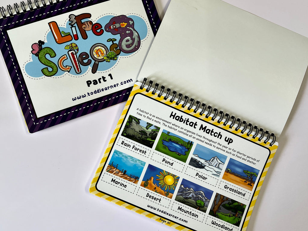 Deals @199 - Learning Life Science Part 1 and Part 2 Bundle for Children