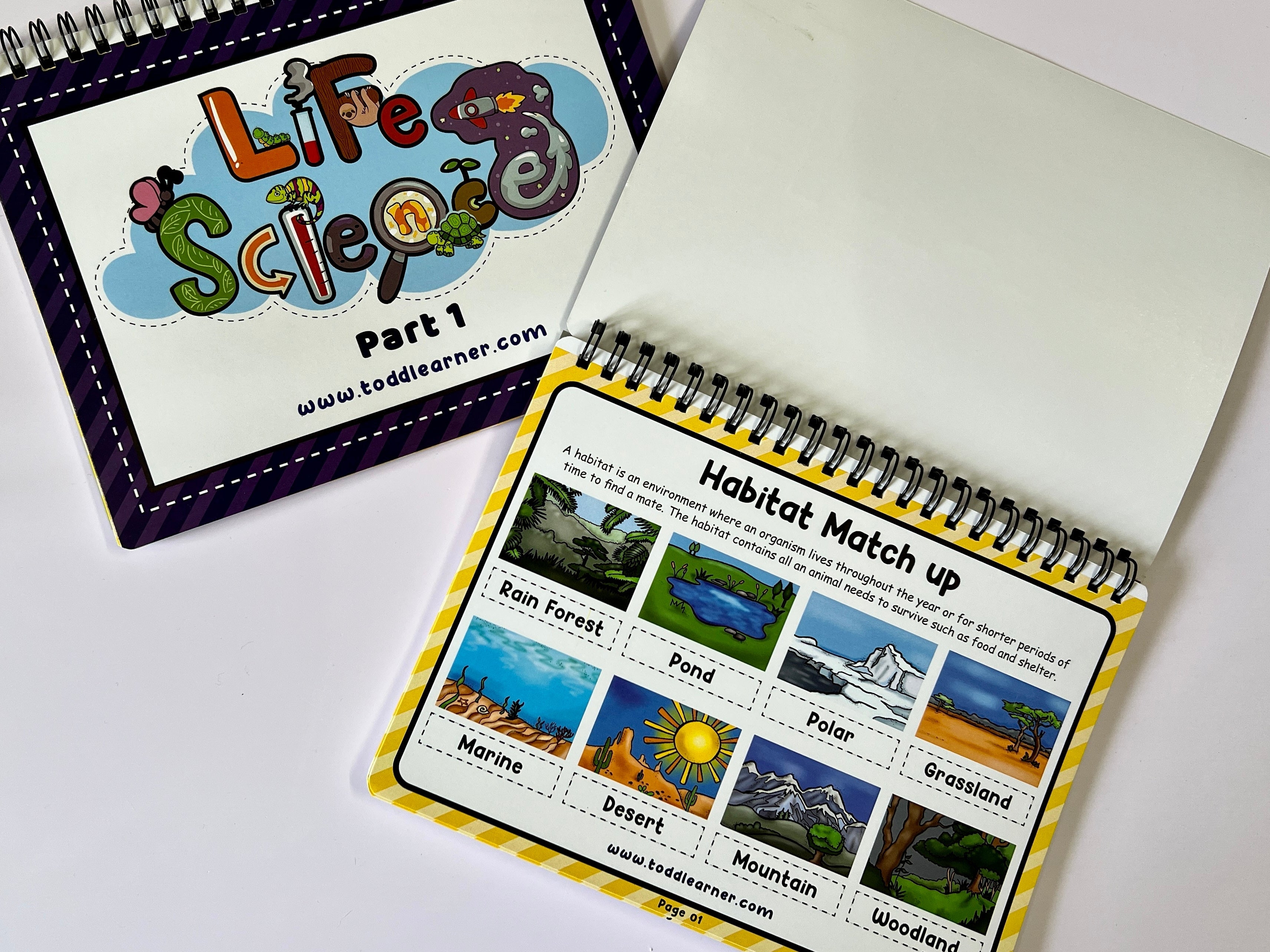 Deals @199 - Learning Life Science Part 1 and Part 2 Bundle for Children