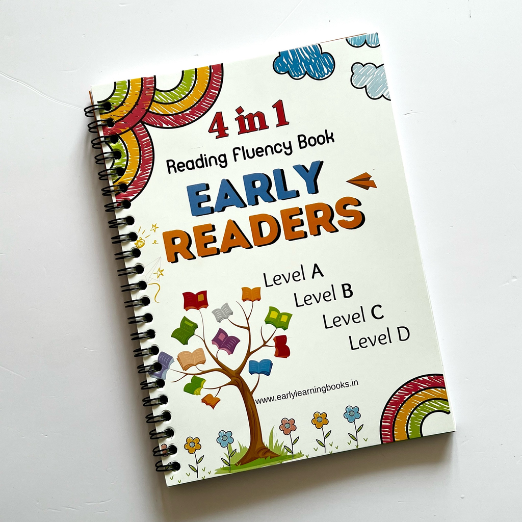 Deals @149 - 4 in 1 Early Readers Reading Book for Kids.