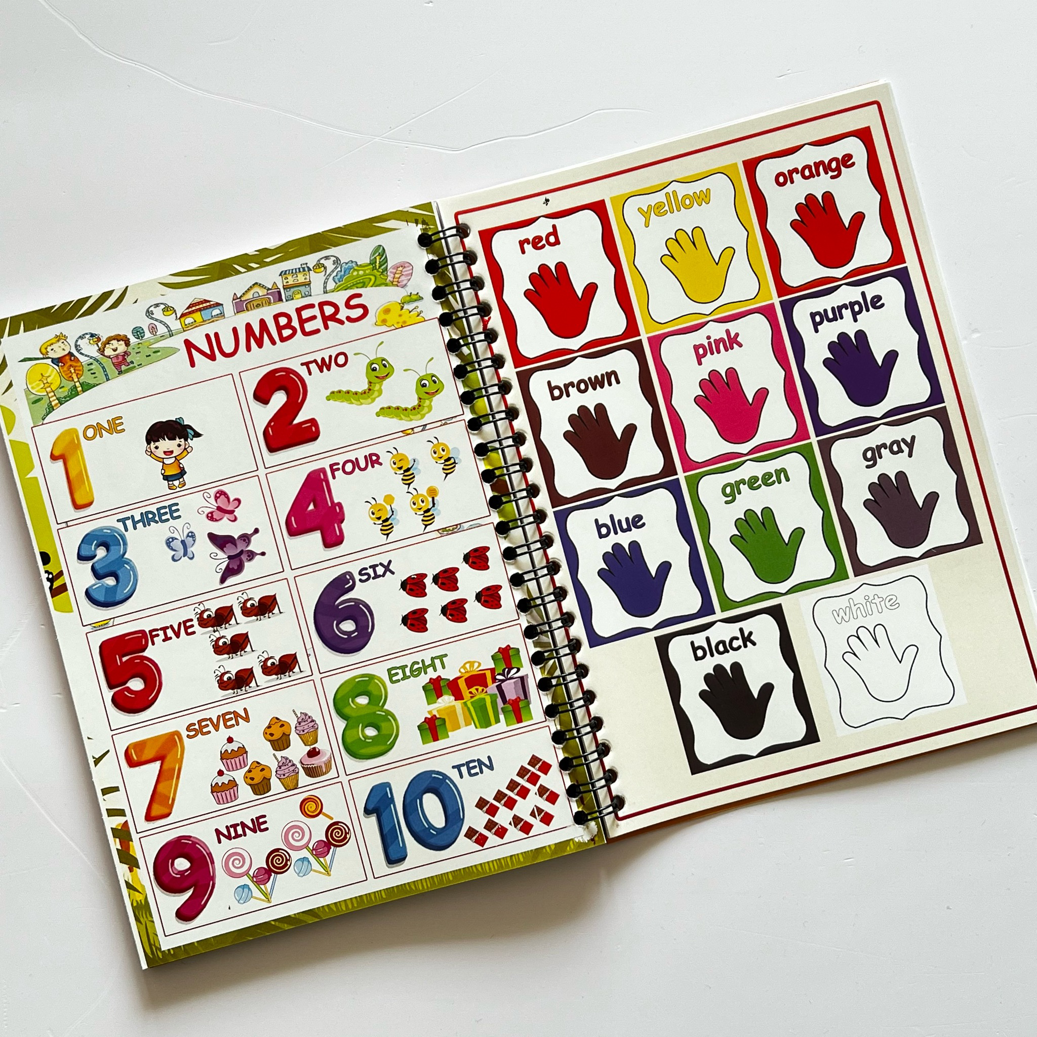 All In One Kindergarten Learning Book for Kids.