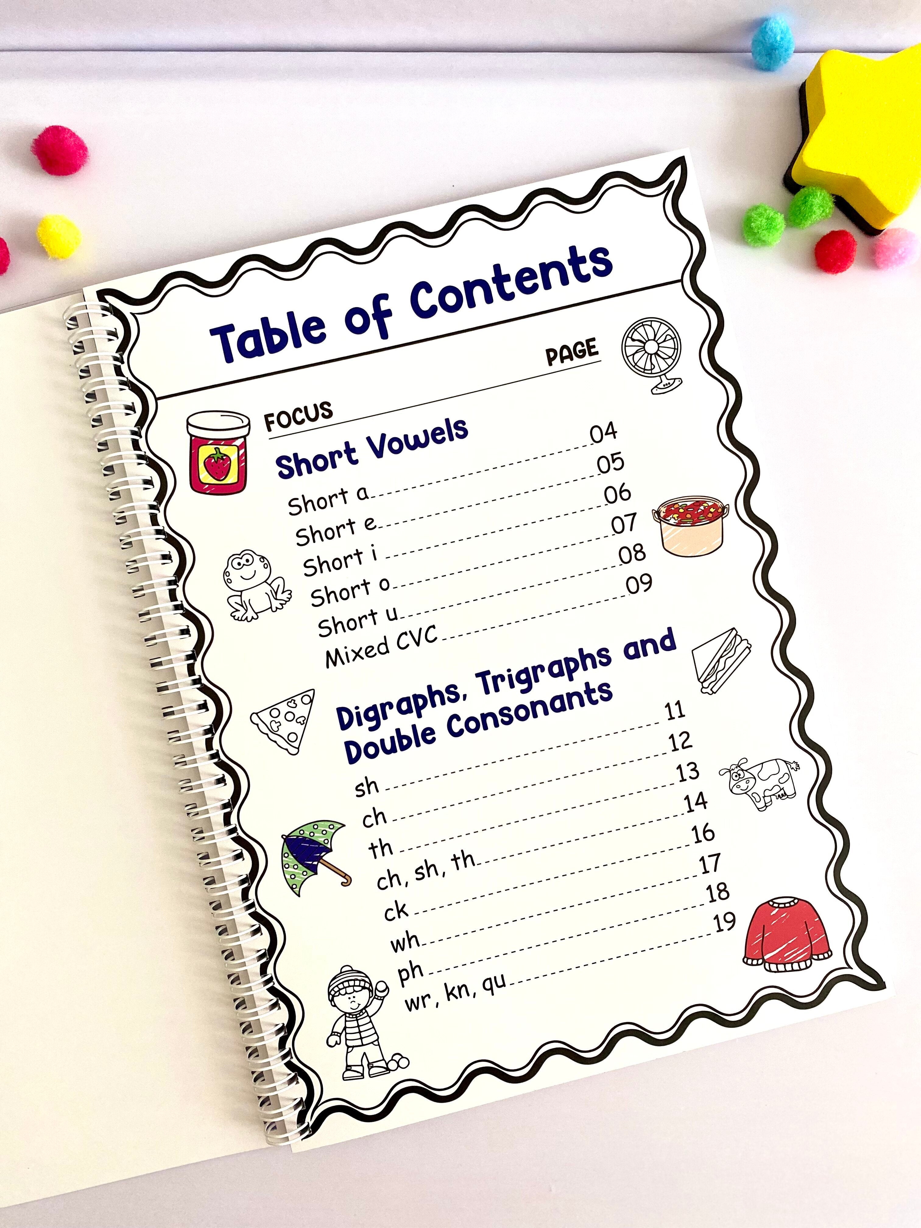 The Early Learning Kindergarten Books Bundle for Kids. Set of 4 essential reading books.(Value Pack)