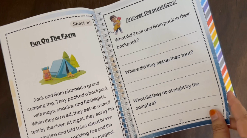 The Reading and Comprehension Booster Books. Levels 1 and 2