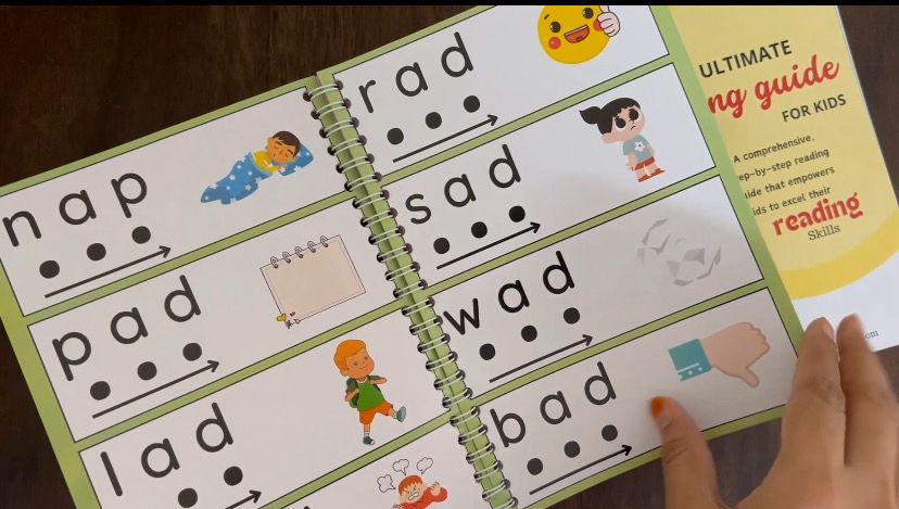 The Reading Combo Set for Kids. Includes 4 in 1 and the ultimate reading guide.