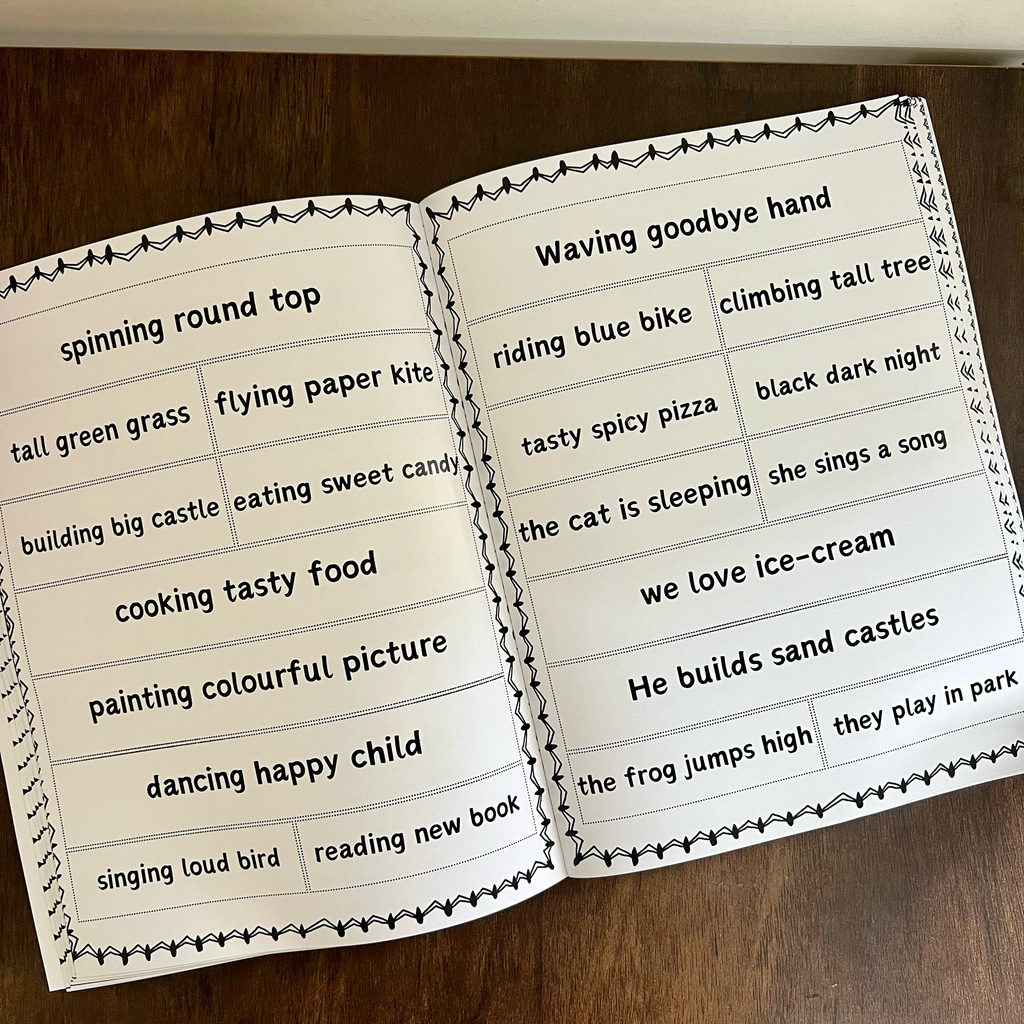 Reading Mastery. A comprehensive reading guide for kids. A4 Size. Suitable for 3-7 years