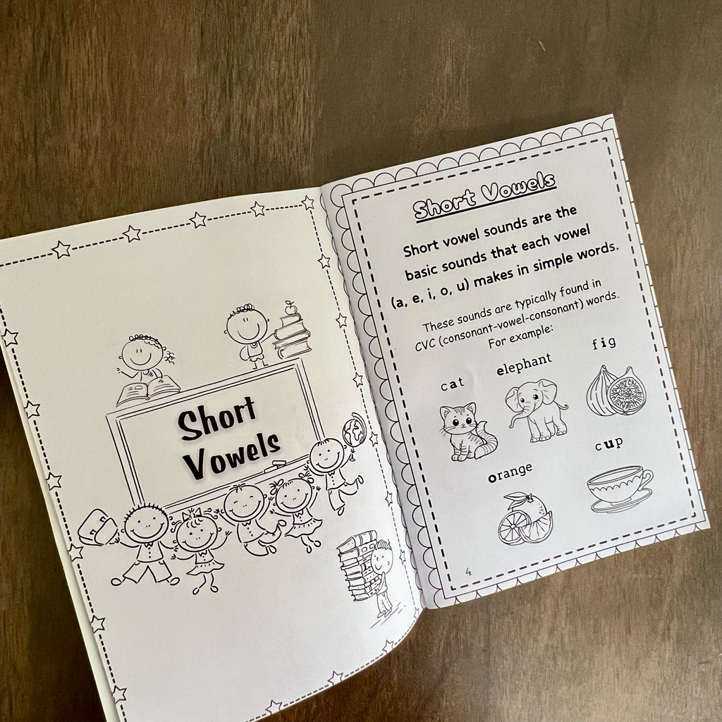 Phonics Essential Bundle - Set of 2 Phonics Books. Phonics Funhouse and Phonics Search