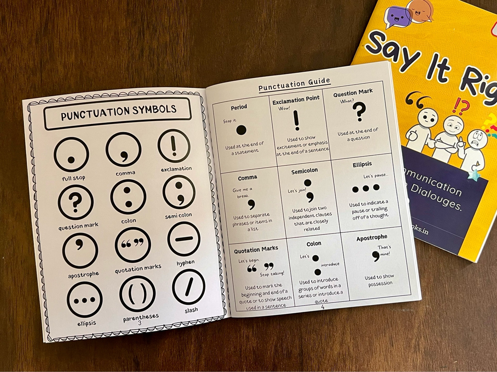 Deals @149 - Learning Punctuation- The Art of Communication for Kids
