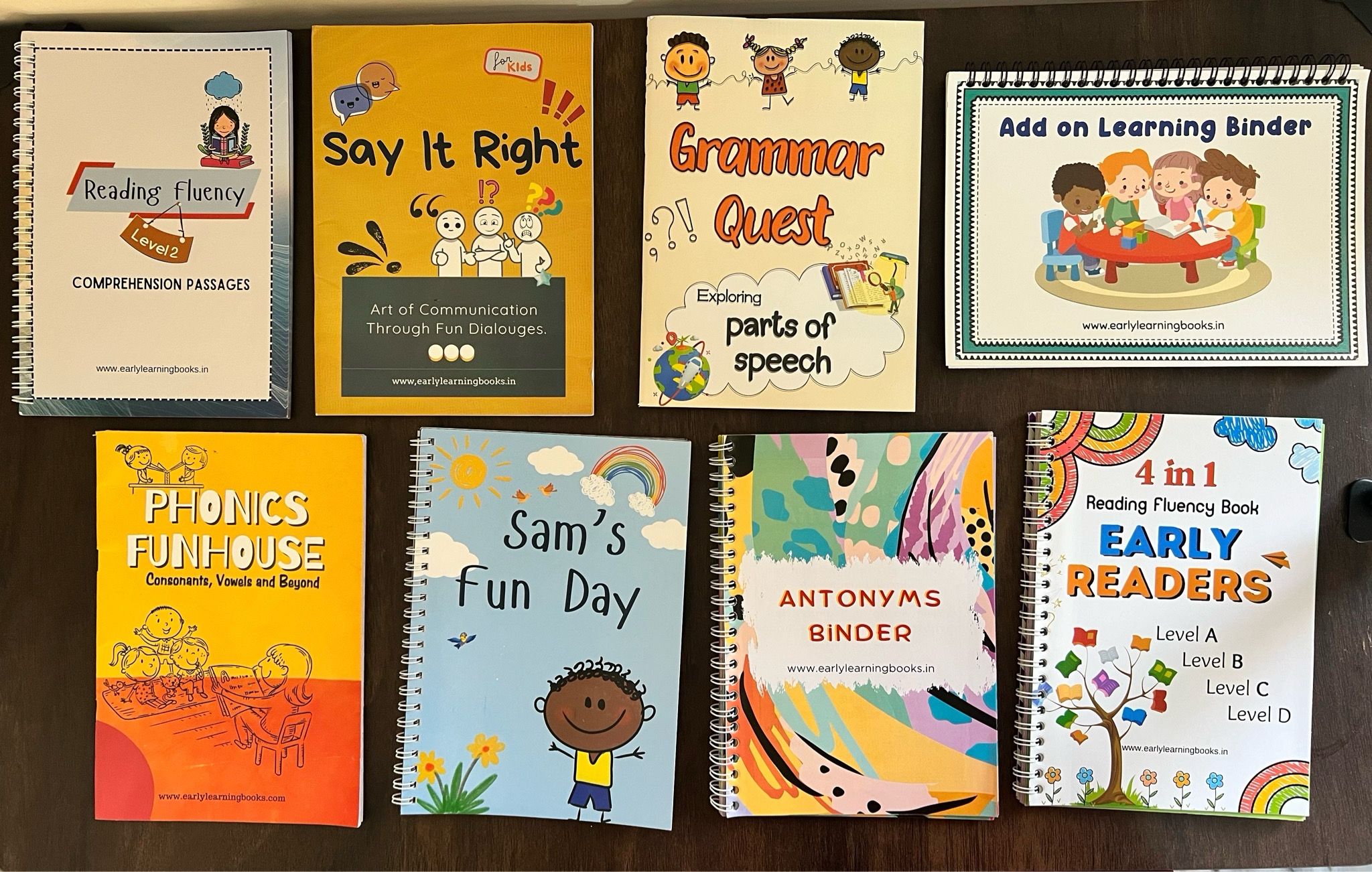 The Complete Early Schooling Bundle - Set of 8 Books