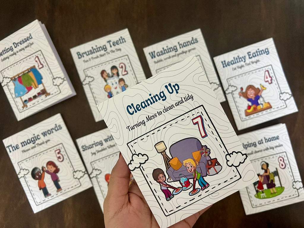 Deals @149 - Read and Grow. Set of 8 English Reading Pracitce Books and Habit Building Books. Suitable for 4-8 Years