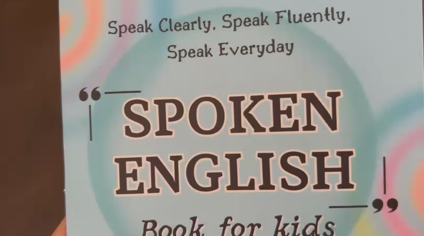 Spoken English Books for Kids. Speak Clearly and Fluently